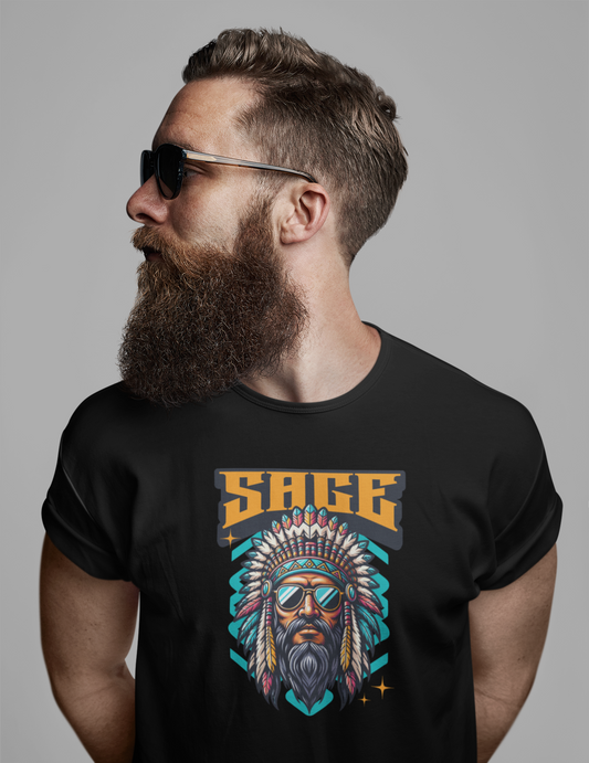 Half Sleeves Sage Tee