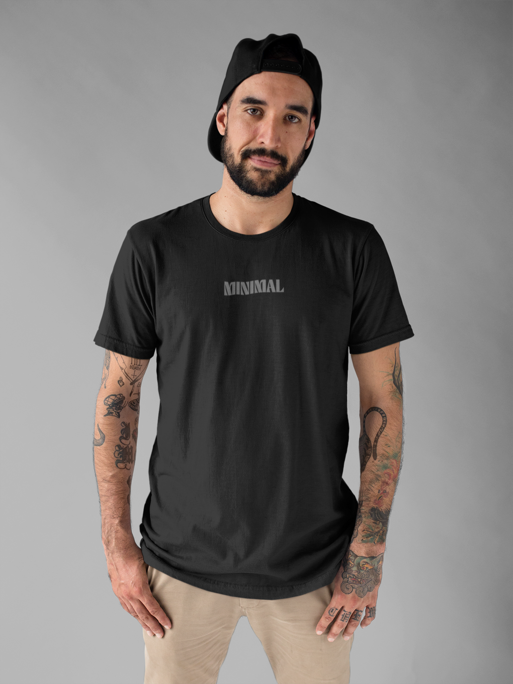 Half Sleeves Minimal Tee